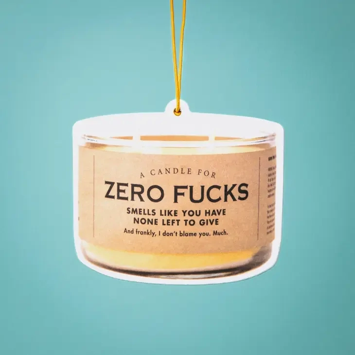 Zero F*cks Creamsicle Scented
