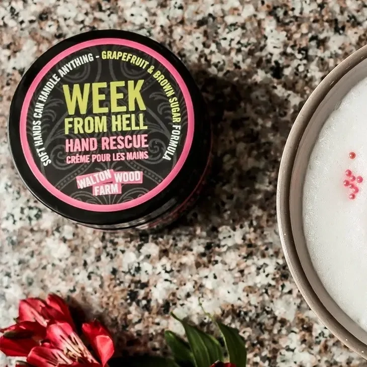 Hand Rescue Cream - Week From Hell - Grapefruit & Brown Sugar
