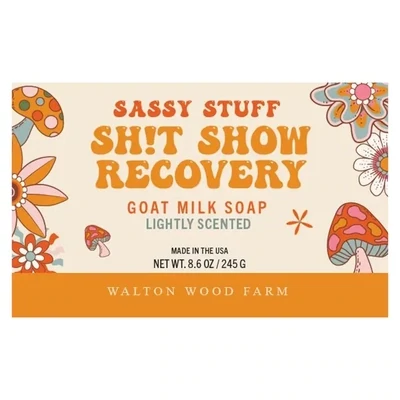 Sh!T Show Recovery Goat Milk Bar Soap 8.6oz