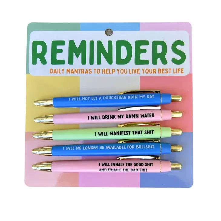 Snarky Pen Set - Gift Cards - Generations Boutique & Art Studio