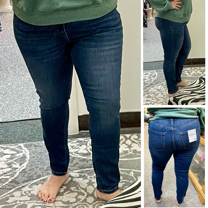 Zenana HIGH WAIST SKINNY JEGGING JEANS
