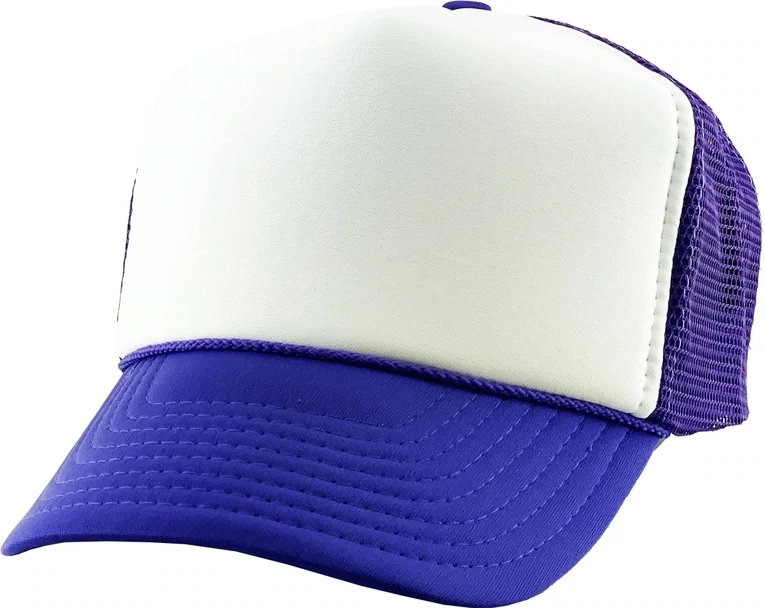 Foam Front Trucker Hat - Purple
