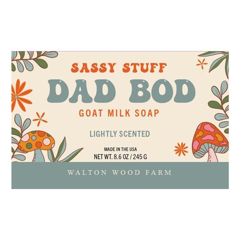 Dad Bod Goat Milk Bar Soap 8.6oz
