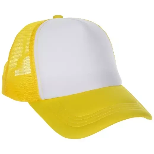 Foam Front Trucker Hat - Yellow
