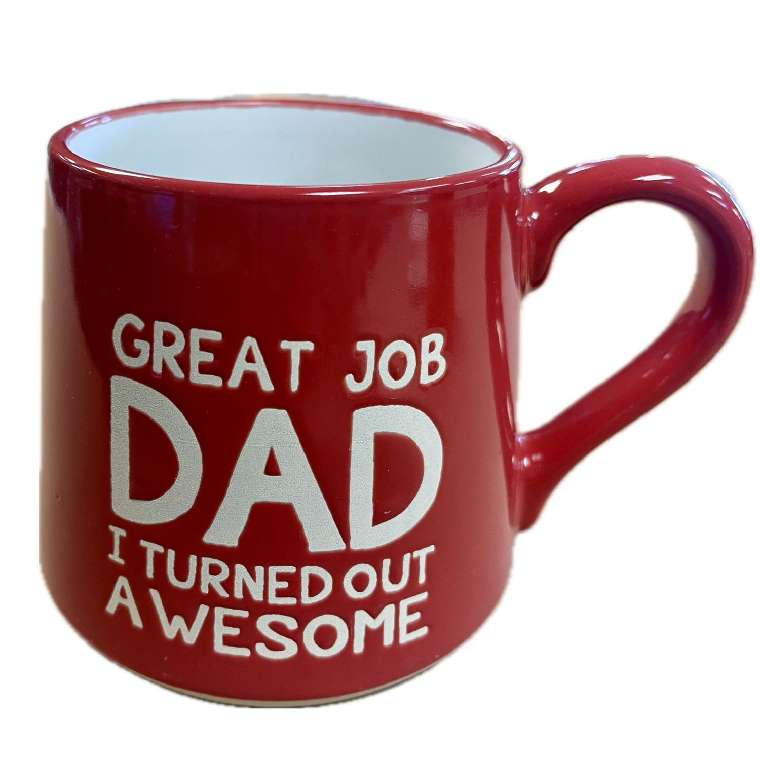 Great Job Dad Fat Bottom Mug
