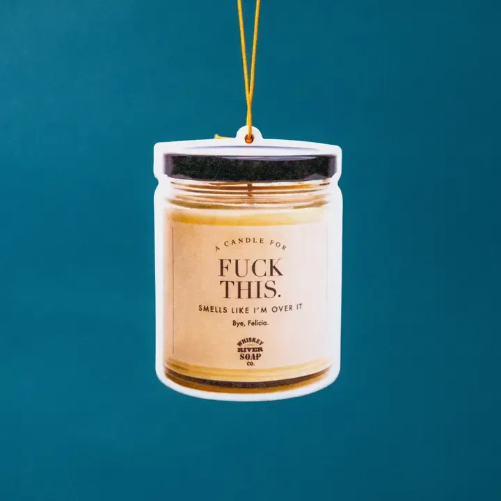 Fuck This Wtf Air Freshener 