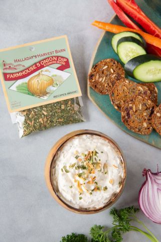 Farmhouse Five Onion Dip
