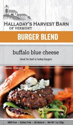 Buffalo Blue Cheese Burger Blend