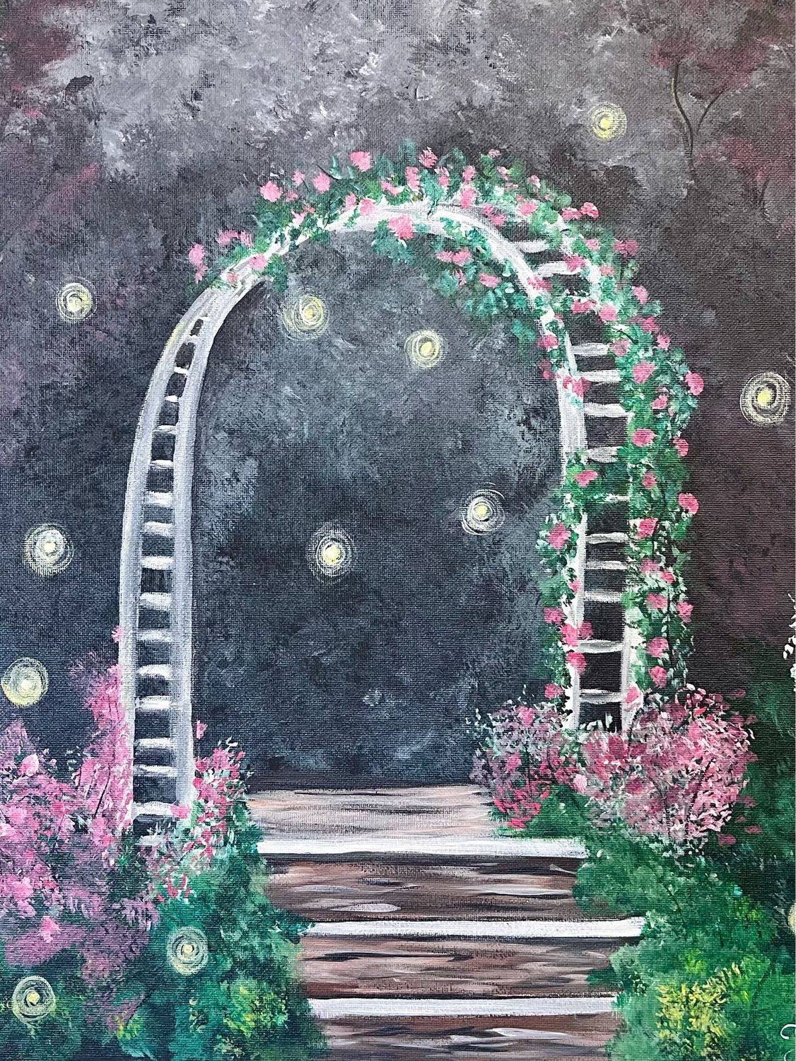 Firefly Garden Paint and Sip