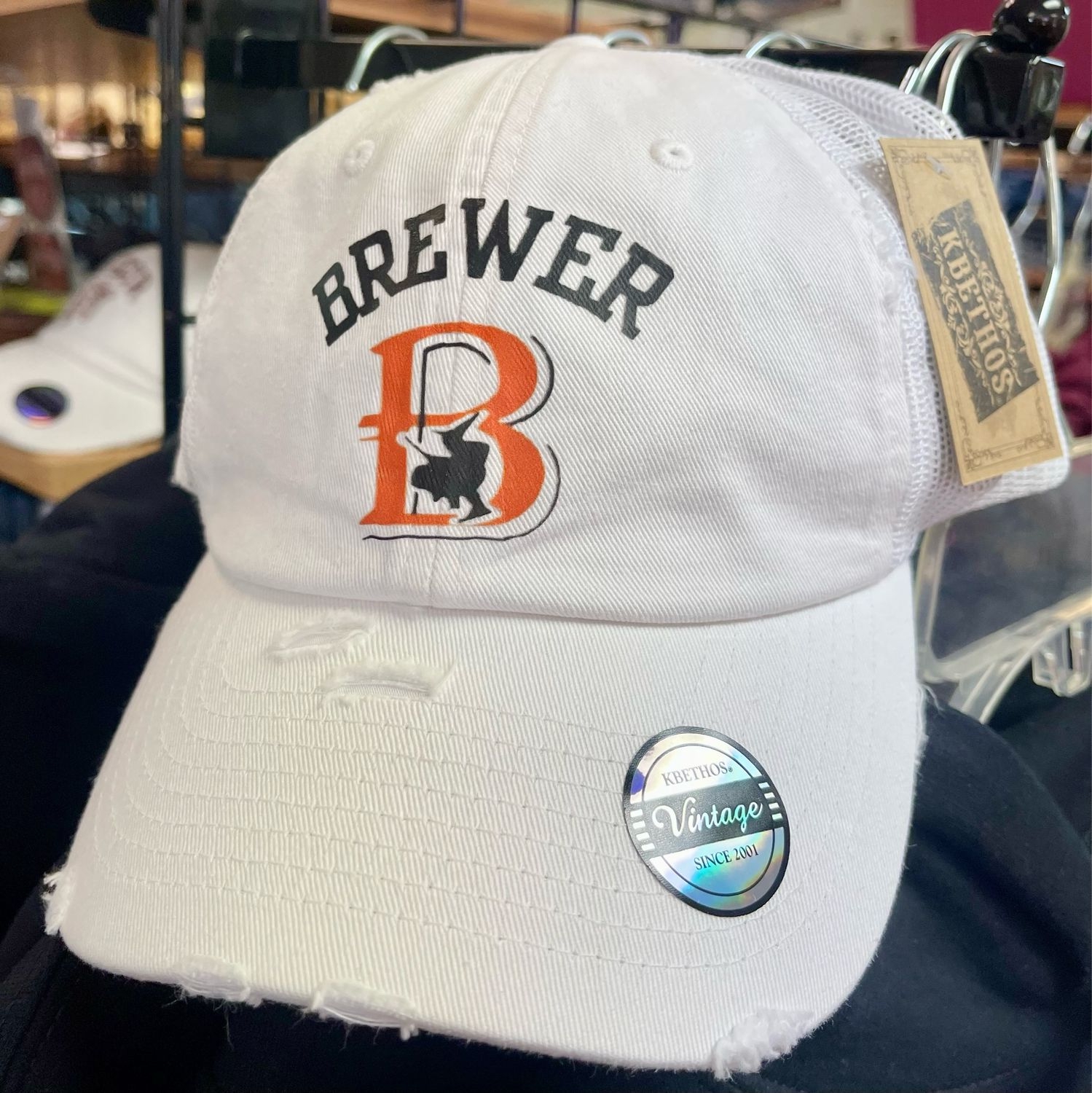 PREORDER Brewer High School Distressed Hat

