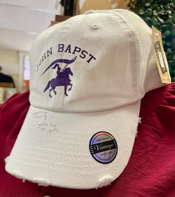 PREORDER John Bapst High School Distressed Hat
