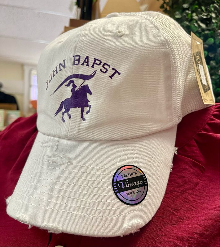 PREORDER John Bapst High School Distressed Hat
