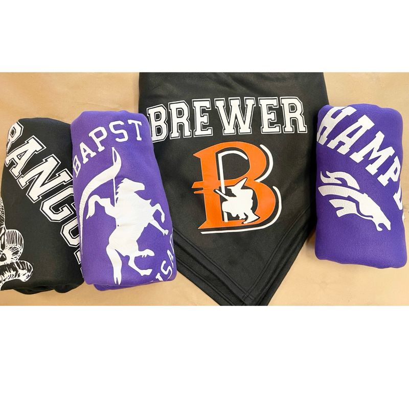 PREORDER Choose Your High School Fleece Blanket
