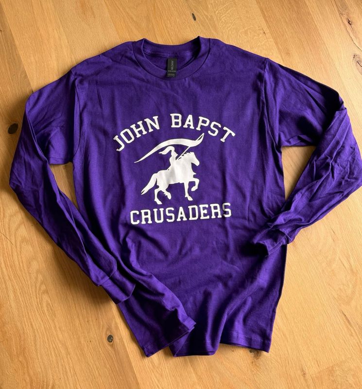 PREORDER John Bapst High School Long Sleeve Tee
