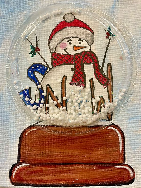 Snow Globe School Vaca Class

