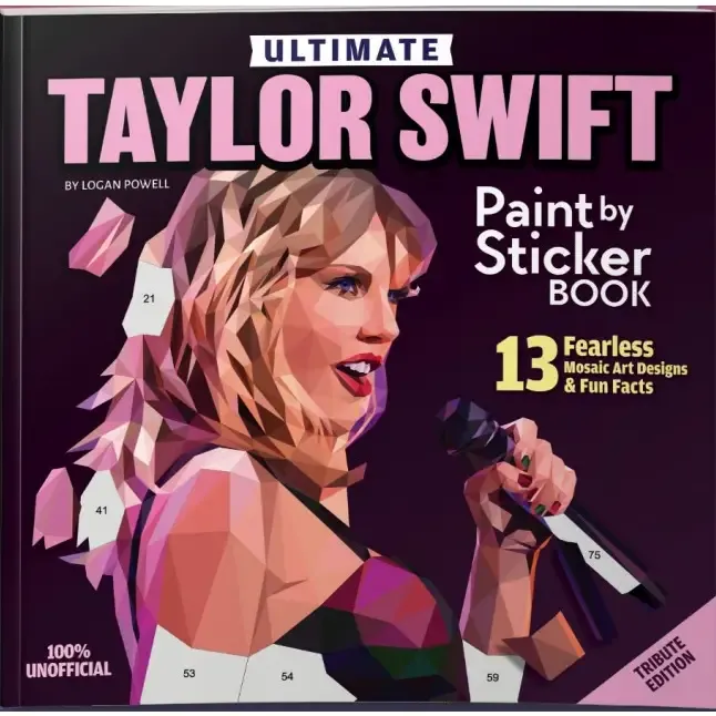 Activity Book - My Sticker Paintings: Taylor Swift
