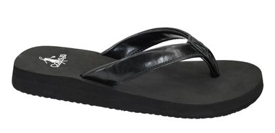 Corkys Summer Plans Flip Flops - Black