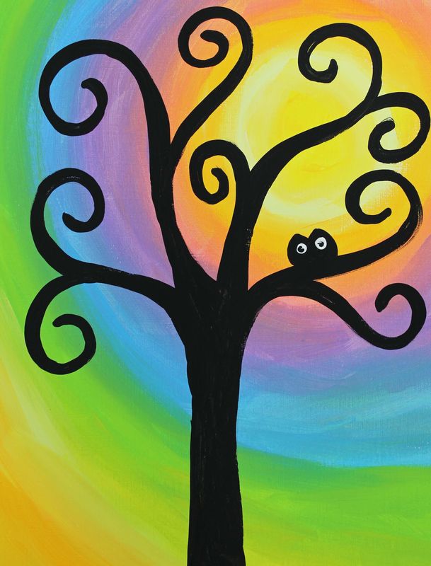 Curly Tree February Vaca Class