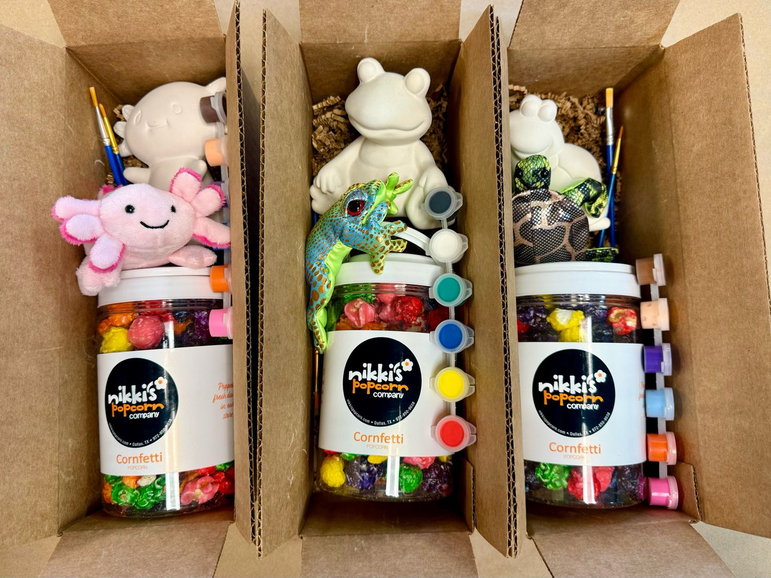 Kids Snack & Paint Boxed Gift Set