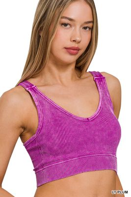Plum Bralette Tank S/M & L/XL