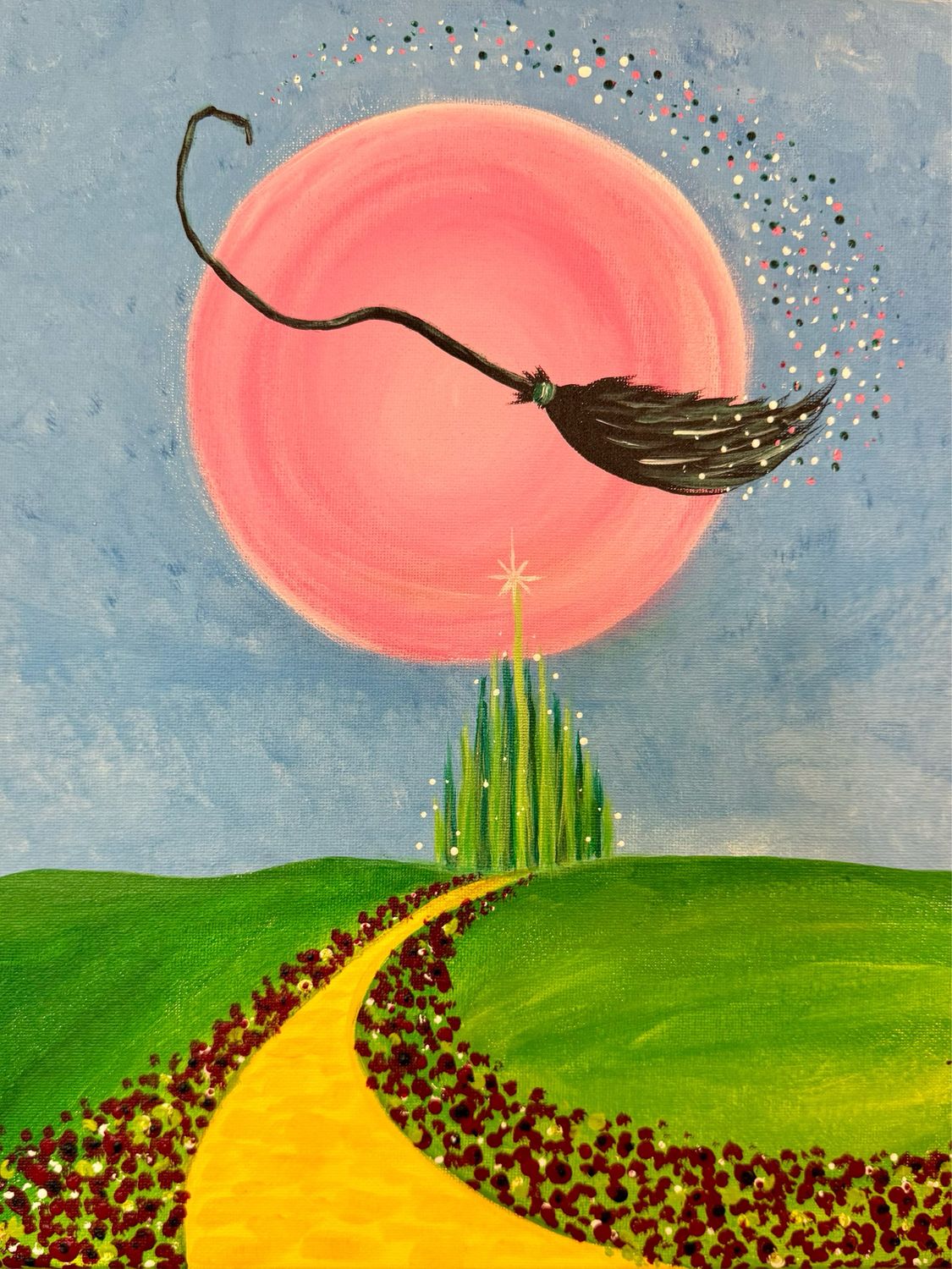 Wicked Paint and Trivia Night