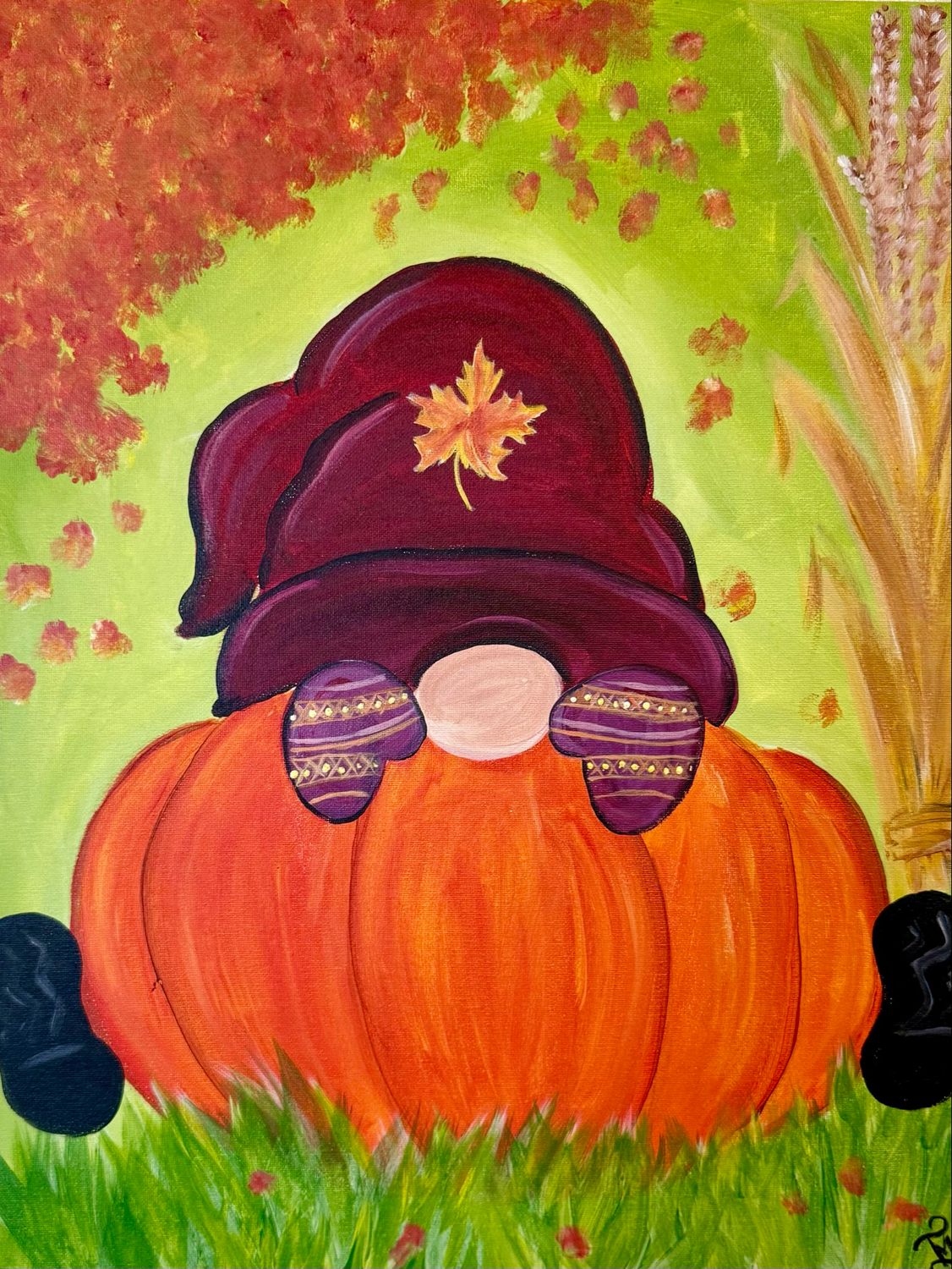 Harvest Gnome Paint and Sip November 1st Harvest Gnome Paint and Sip November 1st