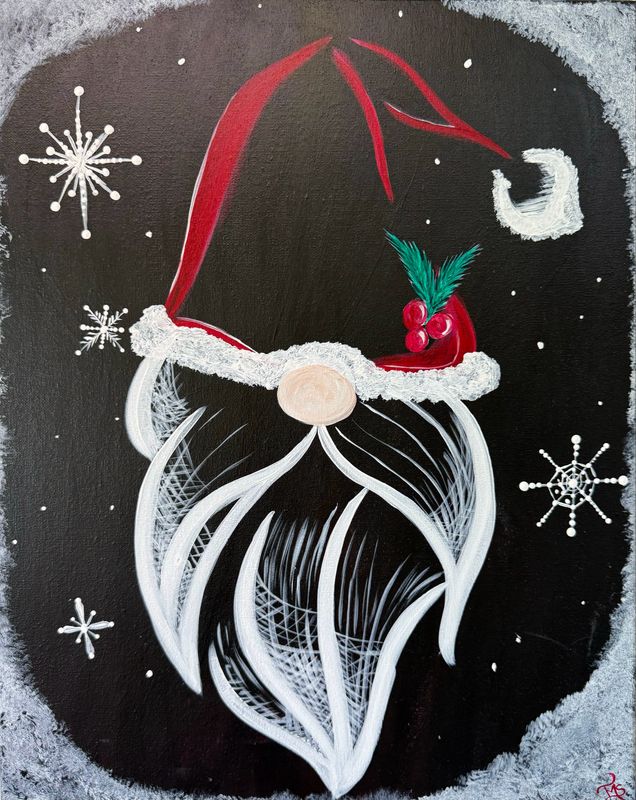 Frosty Santa Paint and Sip