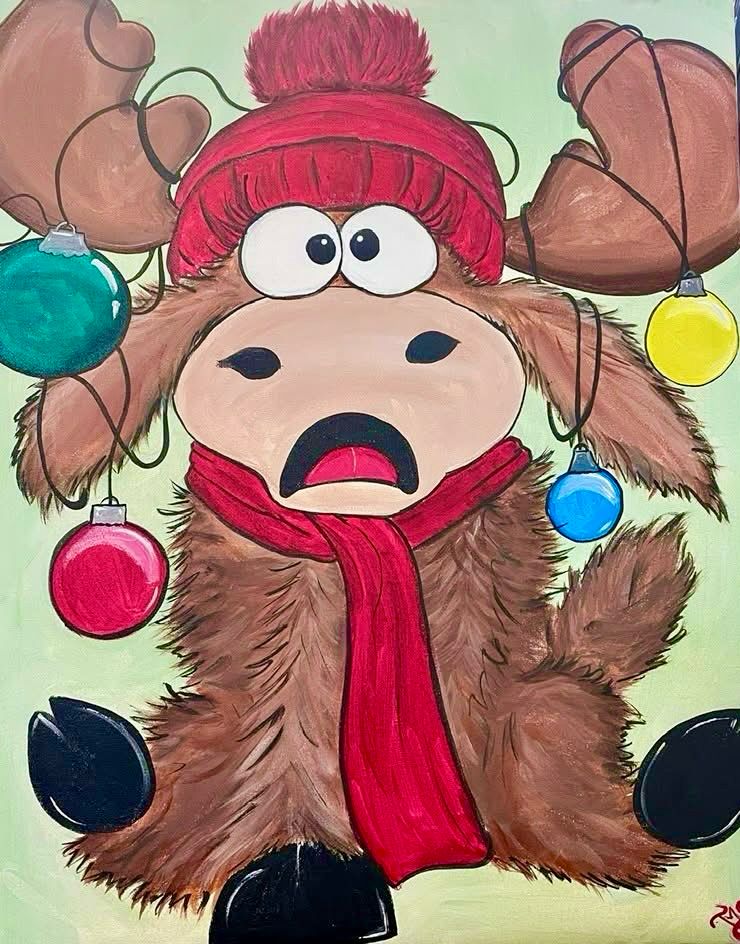 Tangled Moose Family Friendly Class on December 13th