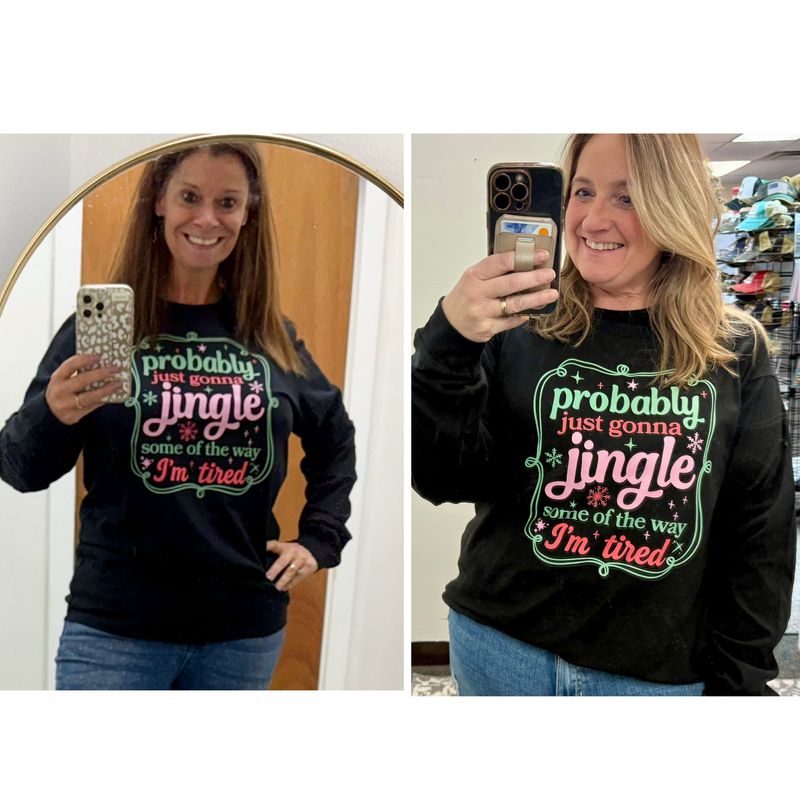 Jingle Some Of The Way Long Sleeve T shirt