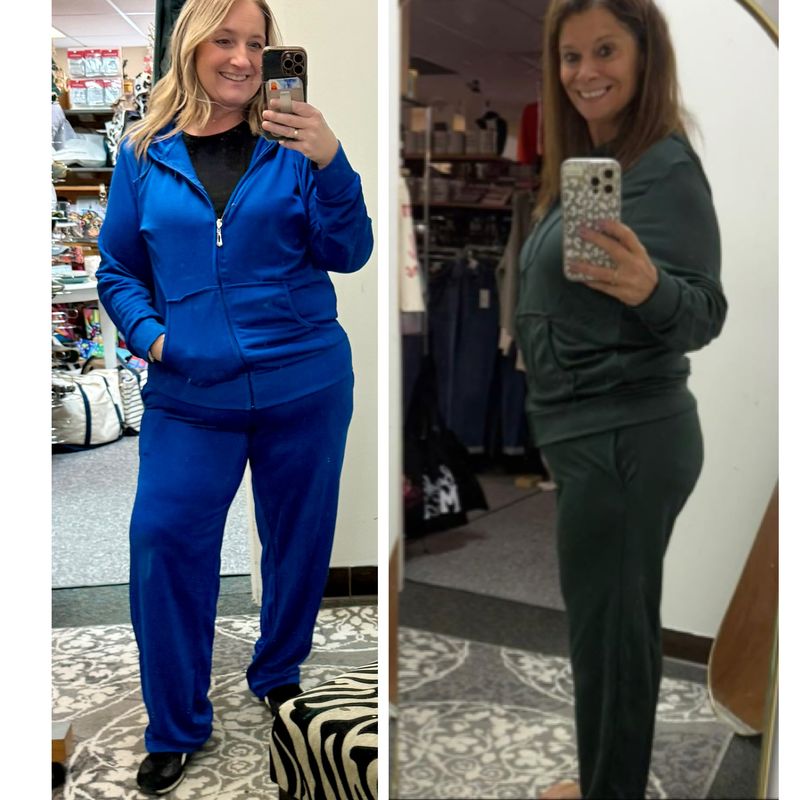 Cobalt Blue - 2 piece Lounge Set