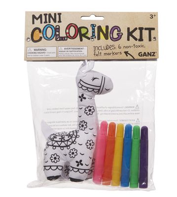 Mini Coloring Kit - Llama
