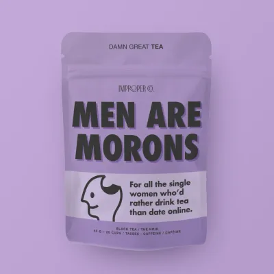 Men Are Morons Black Tea