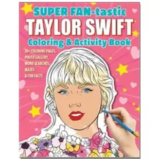 Taylor Swift Coloring & Activity Book
