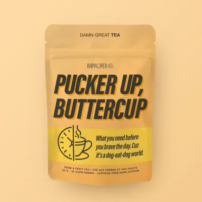 Pucker Up, Buttercup! Fruit Tea Pucker Up, Buttercup! Fruit Tea