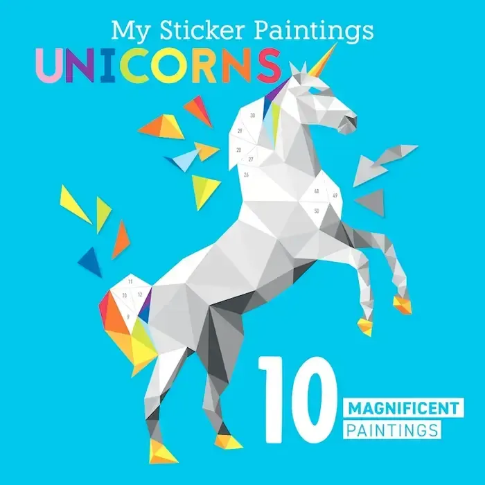 Activity Book - My Sticker Paintings: Unicorns
