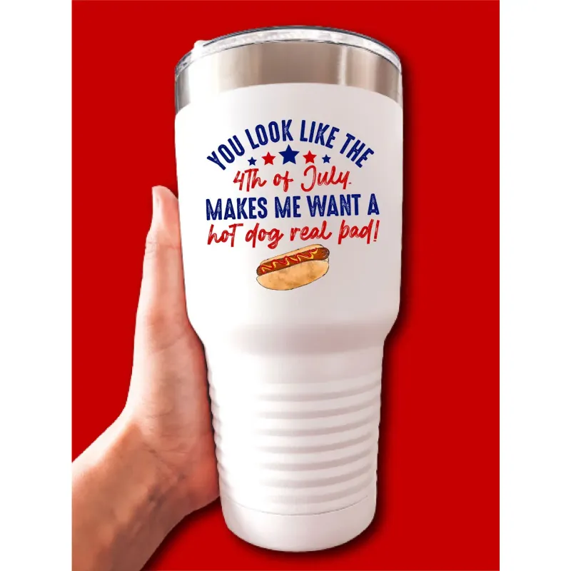 You Look Like The 4th Of July Insulated Tumbler