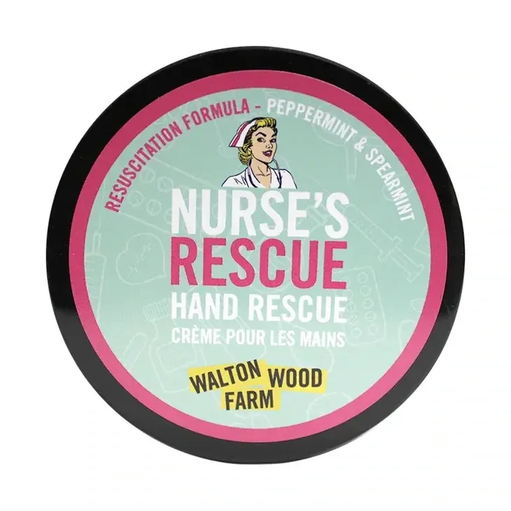 Hand Rescue Cream - Nurse's Rescue - Peppermint & Spearmint
