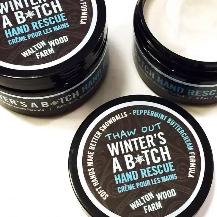 Hand Rescue Cream - Winter's A B*tch - Peppermint Buttercream
