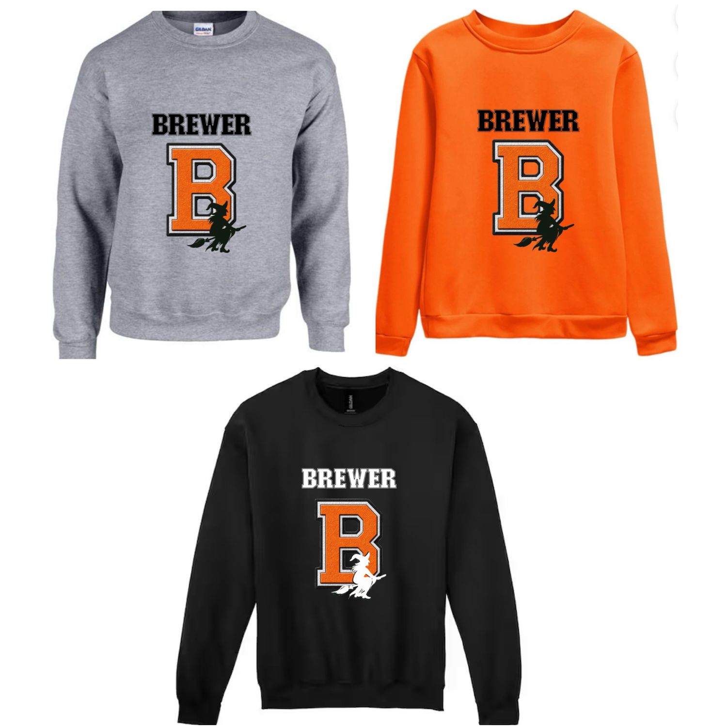 PREORDER Brewer High School Crew Neck Sweatshirt PREORDER Brewer High School Crew Neck Sweatshirt