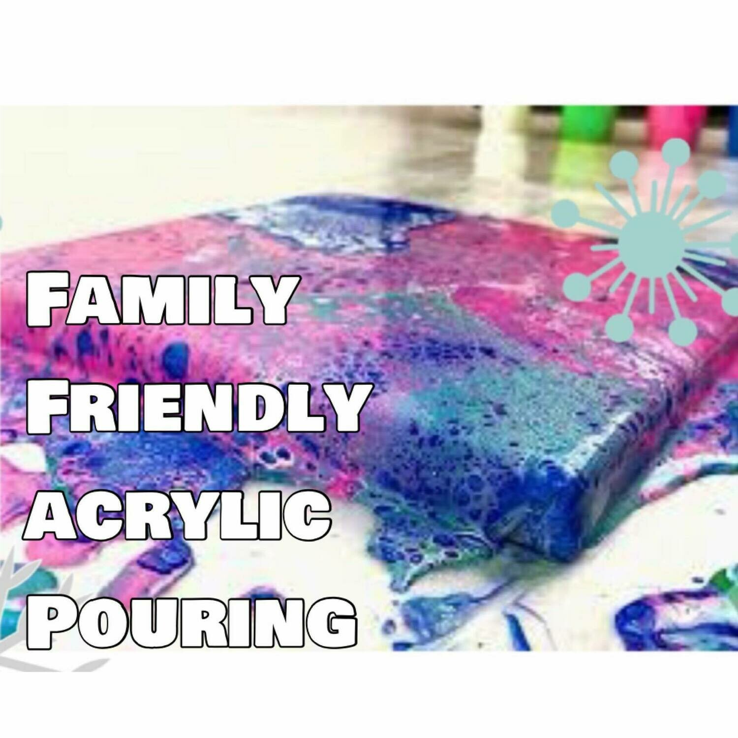 School Vaca Acrylic Pour January 2nd School Vaca Acrylic Pour December 28th