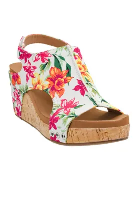 Corkys Carley White Floral