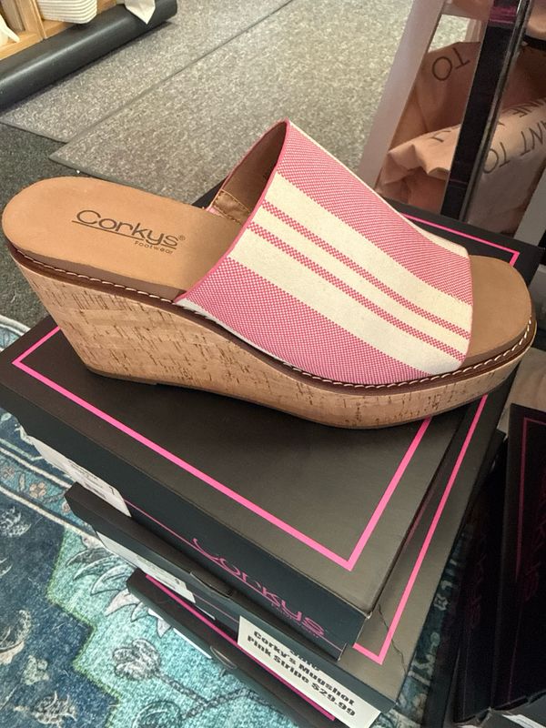 Corkys Mugshot Pink Stripe