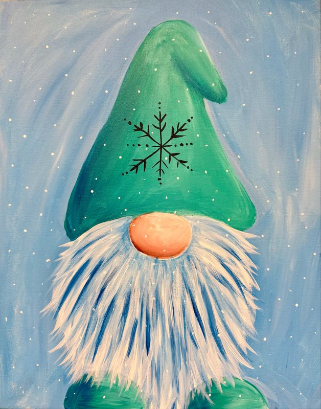 Family Friendly Winter Gnome School Vaca Class