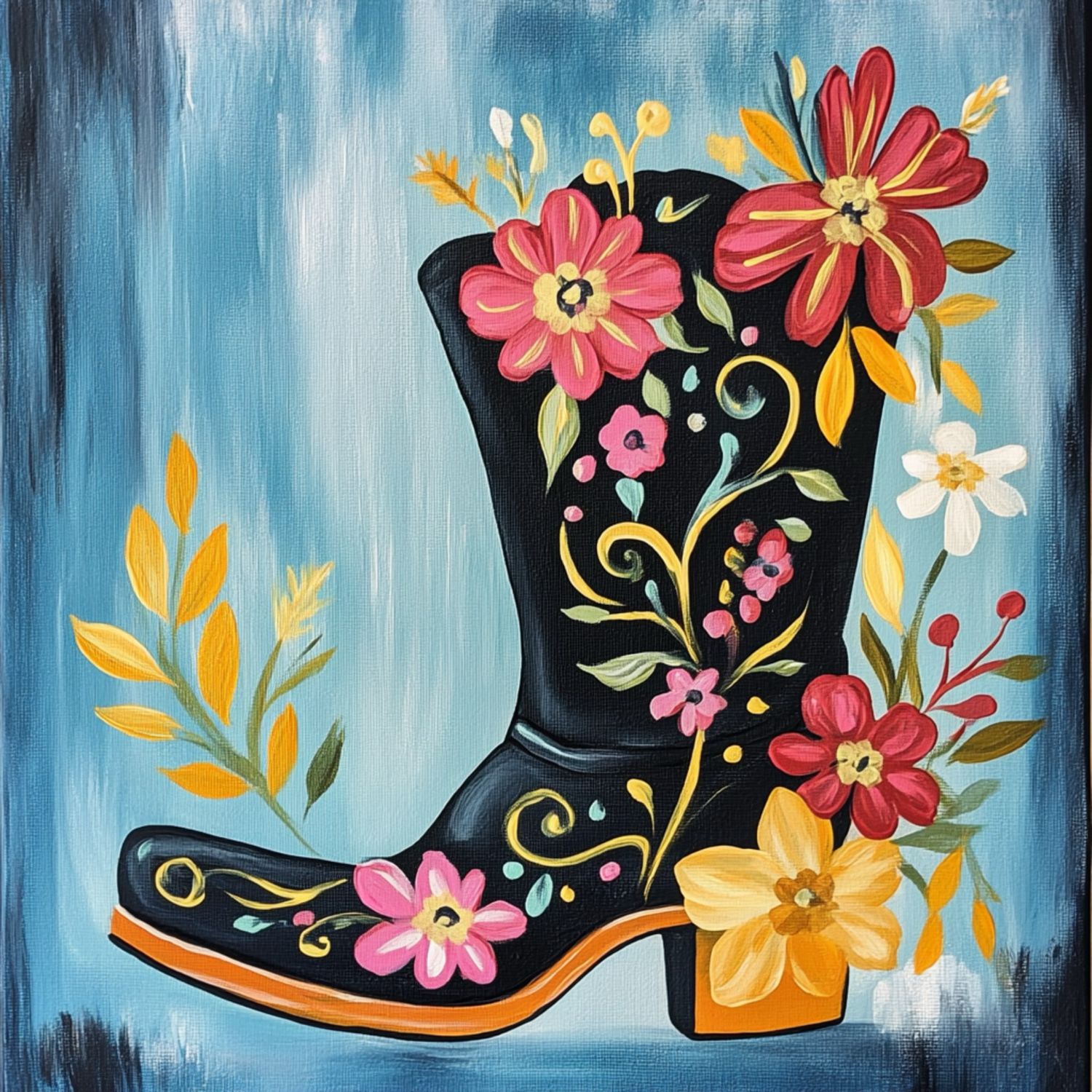 Boot Scootin' Paint, Sip and Singalong Boot Scootin' Paint, Sip and Singalong