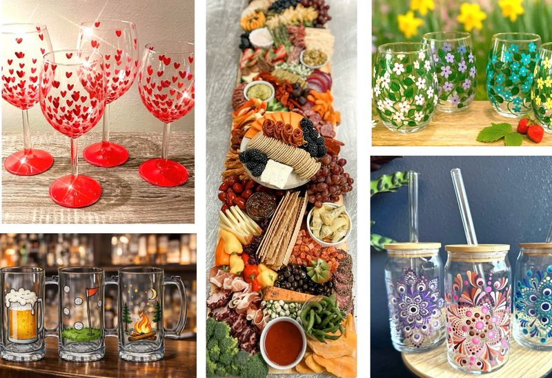 Keepin' It Glassy - Paint, Sip & Charcuterie Night