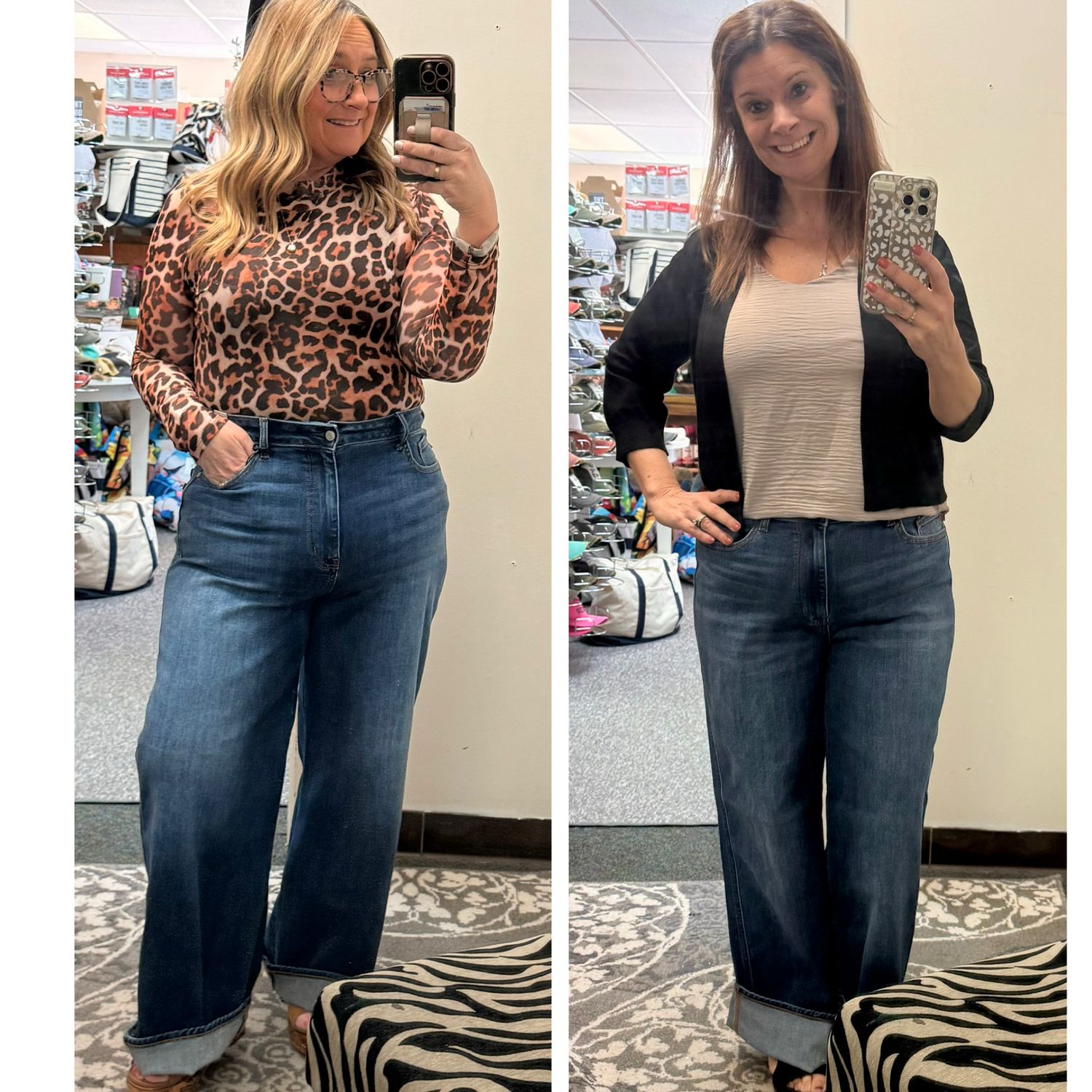 JUDY BLUE - High Waist Wilhelmena Baggy Fit Jeans