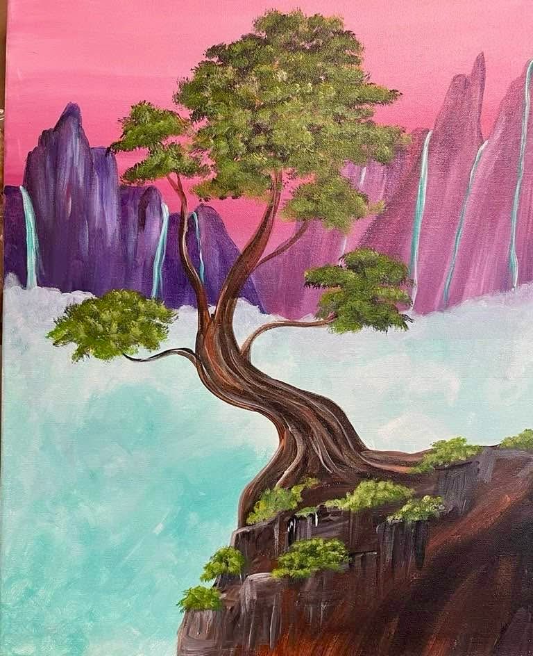 Bonsai Paint and Sip