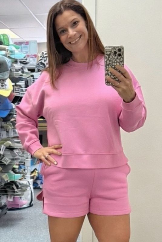 Candy Pink - Rose All Day Lounge Set Candy Pink - Rose All Day Lounge Set