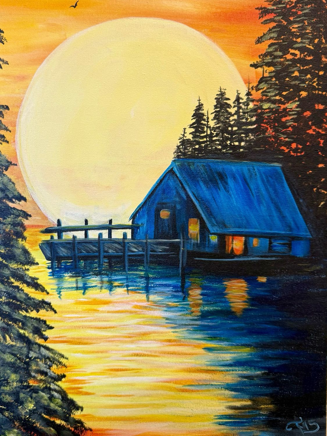 Camp Life Paint and Sip August 22nd