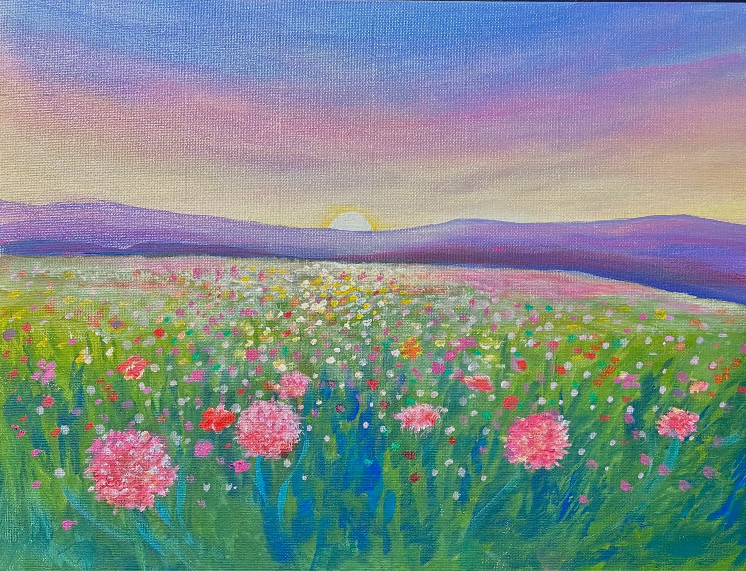 Among The Wildflowers Paint and Sip Among The Wildflowers Paint and Sip